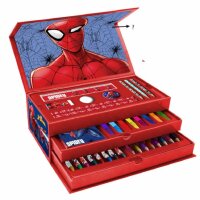 Spiderman Malset mit Schublade – Bunte Malstunden...