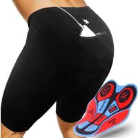 Fahrrad-Shorts mit eingebauter Polsterung –...