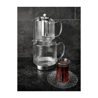 Teekannen-Set "Freya" mit Teekessel 1000 ml und Wasserkessel 2000 ml aus Glas