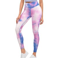 Modische Fitness-Leggings mit Bienenwaben-Design –...