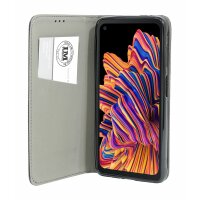 Buch Tasche "Smart" kompatibel mit Samsung Galaxy Z Fold 6 5G Handy Hülle mit Standfunktion, Kartenfach Schwarz