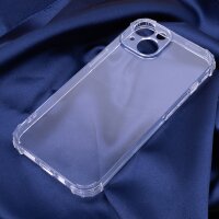 Anti Shock Armored Kantenschutz Hülle Case kompatibel mit iPhone 16 Pro Max transparent