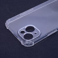 Anti Shock Armored Kantenschutz Hülle Case kompatibel mit iPhone 16 Pro transparent