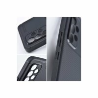 Silikon Hülle Bumper Carbon kompatibel mit SAMSUNG GALAXY A35 5G schwarz