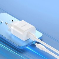 Netzwerkladegerät - Weiß - A20EU USB-A 18W Wandladegerät ohne Ladekabel