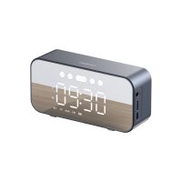 Bluetooth-Uhr/Lautsprecher – Silber - Y17 1200 mAh...