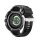 Stylische Watch mit Sprechfunktion Schwarz - 21 Sprachige Watch mit Touchscreen 1,32", 360 × 360 px