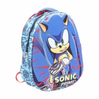 Sonic 3D-Schulrucksack – Ideal für Schulkinder und Fans des rasanten Igel