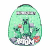 Minecraft Creeper Rucksack – Schulrucksack für kleine Abenteurer