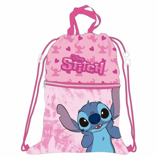 Lilo & Stitch Rosa Turnbeutel – Perfekte Sporttasche für große und kleine Fans