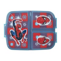 Brotdose für Kinder mit 3 Fächer Spiderman...