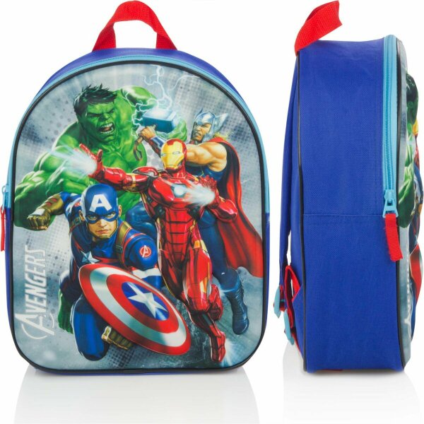 Avengers Schulrucksack Rucksack Kinderrucksack im 3D-Design