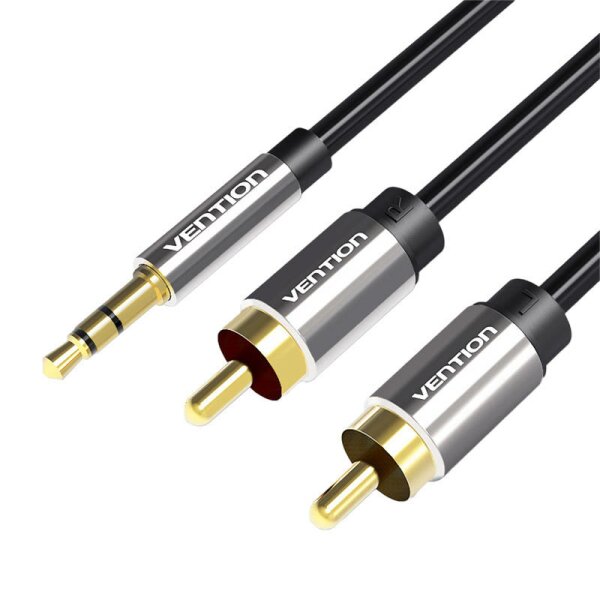 Audiokabel 2xRCA auf 3,5mm