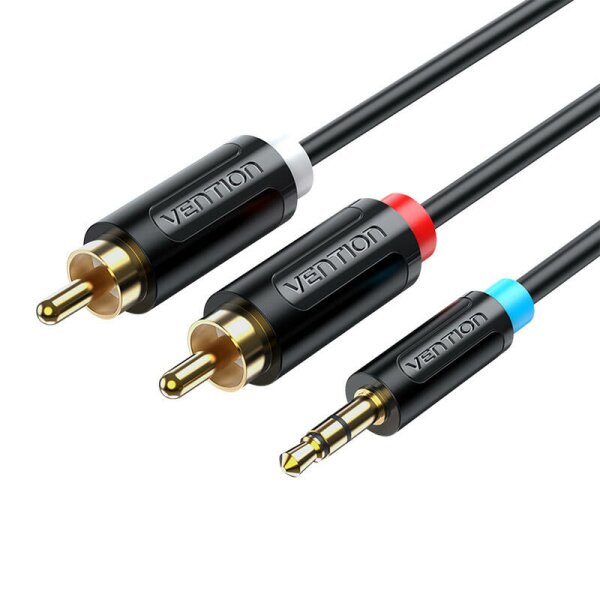 Audiokabel 3,5 mm auf 2x Cinch