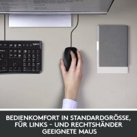 Kompaktes USB-Tastatur und Maus-Set – Präzises Arbeiten mit hohem Tippkomfort