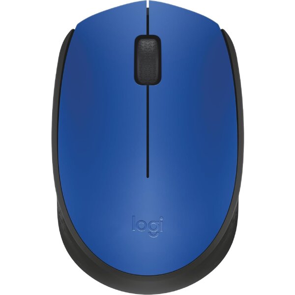 Wireless M171 Kabellose Maus in Blau - Ideal für Büro und Home Office mit langer Batterielaufzeit