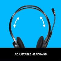 H960 Headset – Komfortable Kopfhörer mit Mikrofon für Büro und Home Office