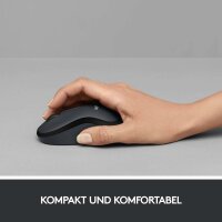 Logitech M220 SILENT Kabellose Maus, 2,4 GHz mit USB-Empfänger, 1000 DPI Optical Tracking