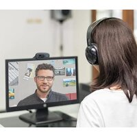 Vielseitige Büro-Webcam mit 720p Auflösung und...