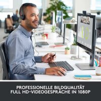 Erstklassige Webcam C920 mit 1080p Full-HD - gestochen...