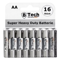 Batterie Super Heavy Duty (16er Pack) R6 AA Mignon-Blister