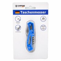 Taschenmesser aus Edelstahl mit 15 Funktionen