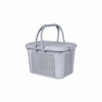 Picknick Korb mit Deckel 46x35x28,5 cm - MAXIMO (07 1302)