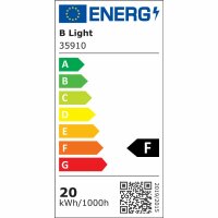 LED Lichtleiste - 20 Watt - 60cm (6500K/kaltweiss)