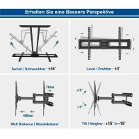 TV Wandhalterung (37-70) - PROFI mit Schwenkfunktion