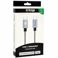 USB Lade-/Datenkabel 1.5m (PREMIUM LINE) - USB-C zu USB-C