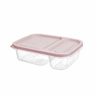 Aufbewahrungsbox / Lunchbox mit 2 Fächern ( 0,75 ml...