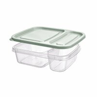 Aufbewahrungsbox / Lunchbox mit 2 Fächern ( 0,75 ml...