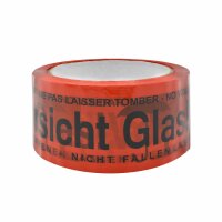 Klebeband "Vorsicht Glas" 48mm x 66m