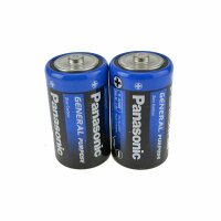 Batterie Panasonic Plus (2) R20 Mono - Blister