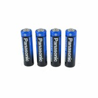 Batterie Panasonic Plus (4) R 6 AA Mignon-Blister