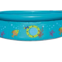 Planschbecken Pool mit Wassersprüher für Kinder ⌀ 152 x 38 cm