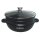 4 in 1 Tajine Topf mit Silikongriffe ø28 cm Garer Dampfgarer Schwarz Induktion