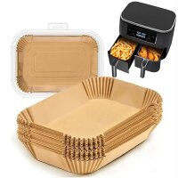 Antihaft-Backpapier für Airfryer – 50...