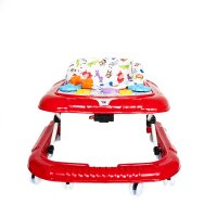 Lauflernwagen geeignet für Babys ab 6 Monaten in Rot aus Kunststoff 56x64x50 cm