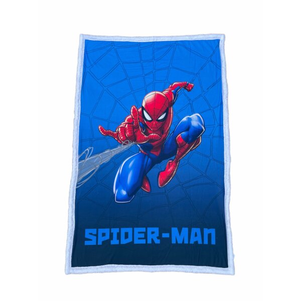 Spiderman Fleecedecke – Superhelden-Sherpa-Qualität, 150 x 100 cm