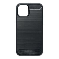 Carbon Case Silikon Handyhülle kompatibel mit iPhone 16