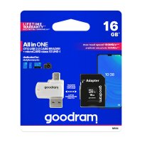 GoodRam memory card 16GB Speicherkarte ALL in ONE...