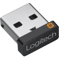 Logitech Unifying-Empfänger wireless - mit bis zu 6 Geräte verbinden USB Receiver