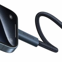 Ladekabel - Datenkabel Baseus USB-C – USB-C-Kabel 240 W PD 8K 60 Hz 1 m – Schwarz