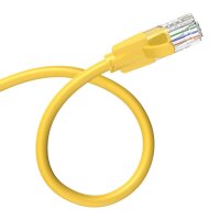 Vention Netzwerkkabel UTP CAT6 RJ45 Ethernet 1000Mbps in Gelb RJ45 auf RJ45