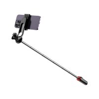 Teleskopstativ 1,3 m mit Telefonhalter – Schwarz Selfie-Stick WC1Y3S