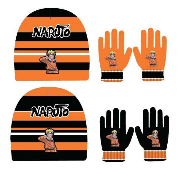 Naruto Mützen- und Handschuhset – Halte Deine Kleinen Ninja-Warm!