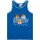 Paw Patrol Unterhemd für Jungen - Kinder Tank Top Hemdchen Unterwäsche Blau/Grau (2er Pack)