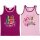 Disney Princess Unterhemd für Mädchen Hemdchen Tank Top Unterwäsche Lila/Rosa (2er Pack)