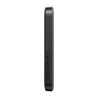 Powerbank Joyroom Mini 5000 mAh USB-A USB-C induktiv 20 W – schwarz + USB-C/USB-C-Kabel